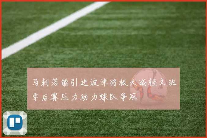 马刺若能引进波津将极大减轻文班季后赛压力助力球队争冠